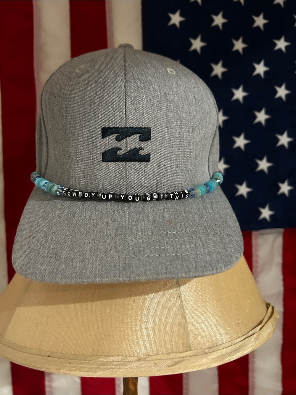 Hat chain Cowboy up you got this handmade brand new